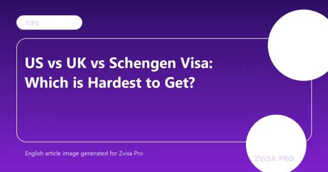 US vs UK vs Schengen Visa: Which is Hardest to Get?