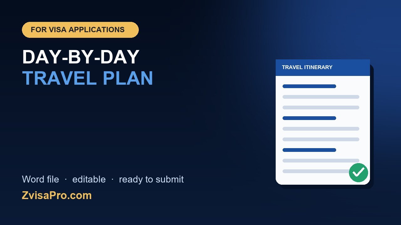 Video walkthrough of the travel plan service